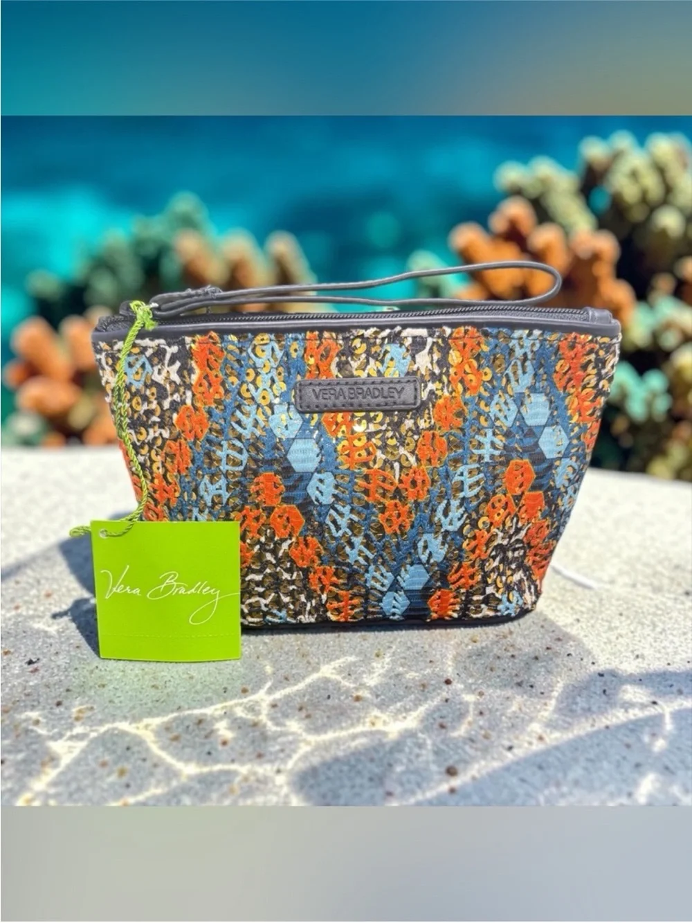 VERA BRADLEY Marrakesh Beads Summer Sparkle Wristlet/NWT